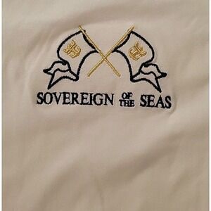 ROYAL CARIBBEAN‎ Sovereign of the Seas T SHIRT, UNISEX, EGYPTIAN COTTON, L, NWT